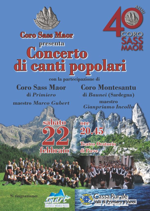 Locandina concerto Montesantu Pieve